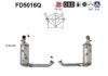 AS FD5016Q Soot/Particulate Filter, exhaust system